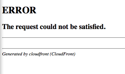 aws-cloudfront-error